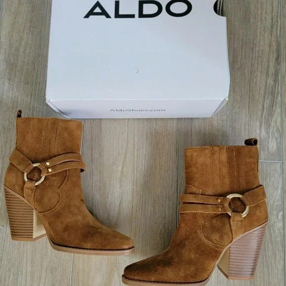 New in Box ALDO BRENDS Ankle Boot 6.5M - Picture 2 of 2